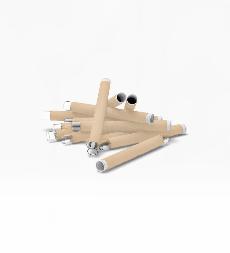 Brown Paper Tubes Glass Tip - 25 Per Case - Image 3