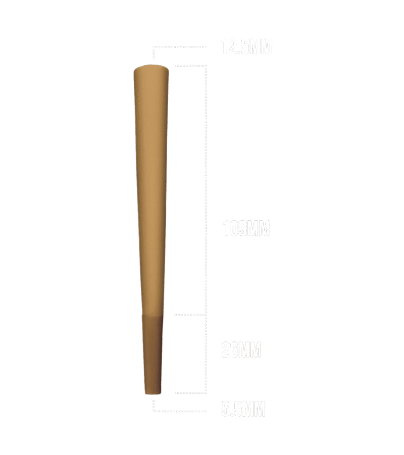 PRD 109mm Classic Brown Bulk Cones - Image 4