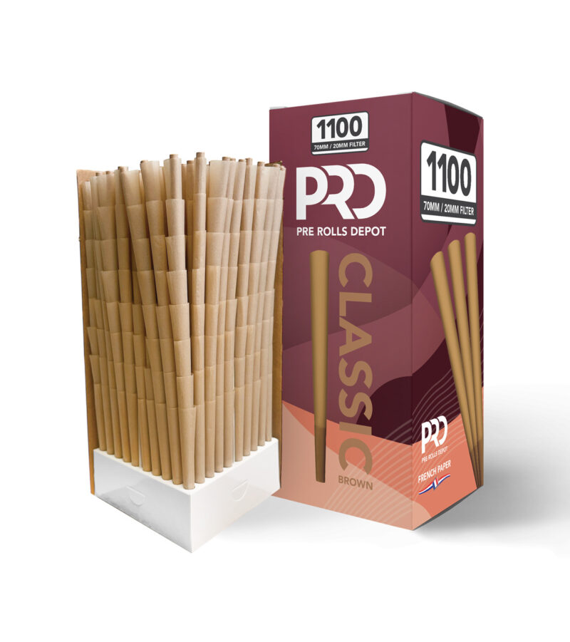 PRD 70mm Classic Brown Bulk Cones - Image 2