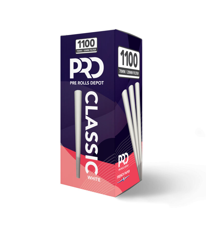 PRD 70mm Classic White Bulk Cones