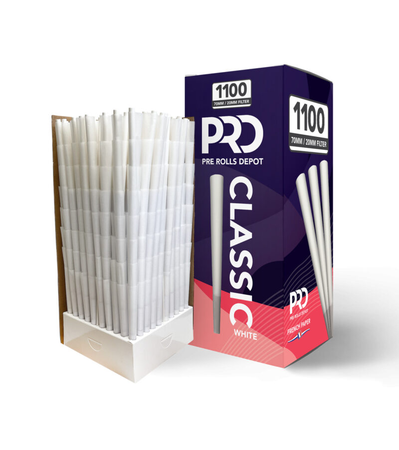 PRD 70mm Classic White Bulk Cones - Image 2