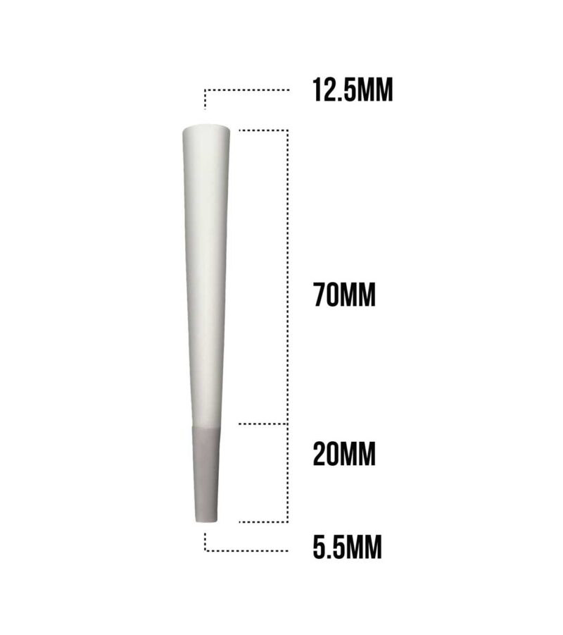 PRD 70mm Classic White Bulk Cones - Image 4