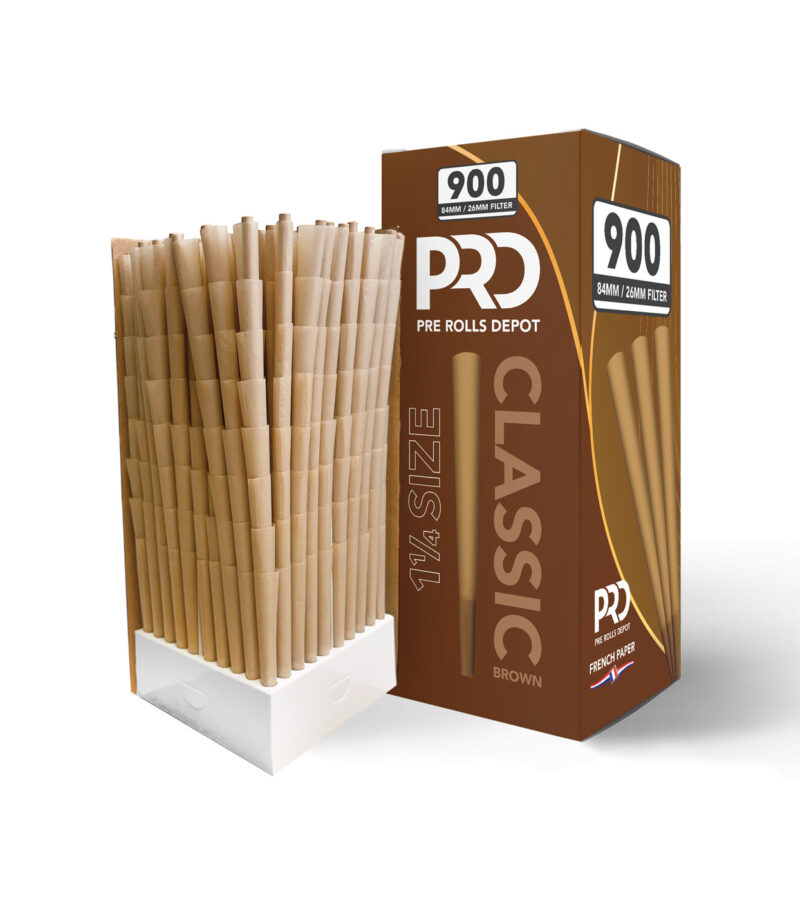 PRD 84mm Classic Brown Bulk Cones - Image 2