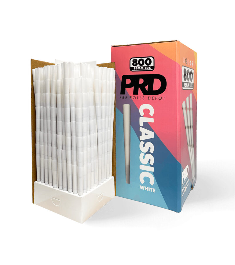 PRD 98mm Classic White Bulk Cones - Image 2