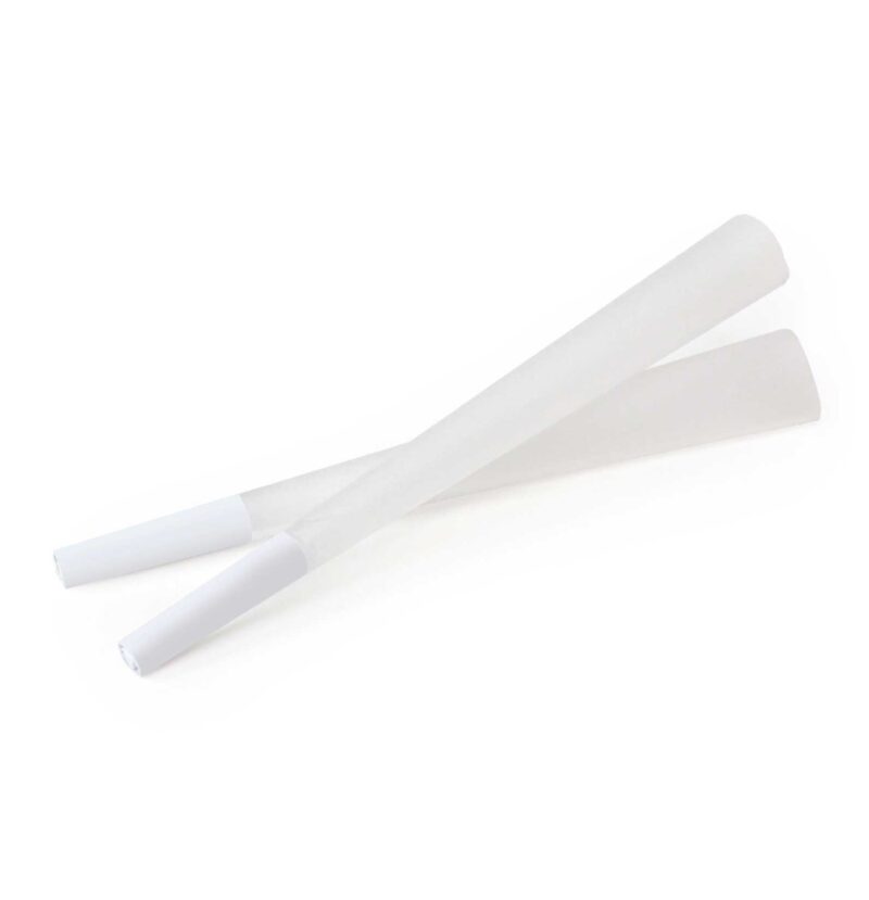White Paper Cone Paper Tip - 25 Per Case - Image 2