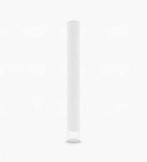 White Paper Tubes Glass Tip - 25 Per Case