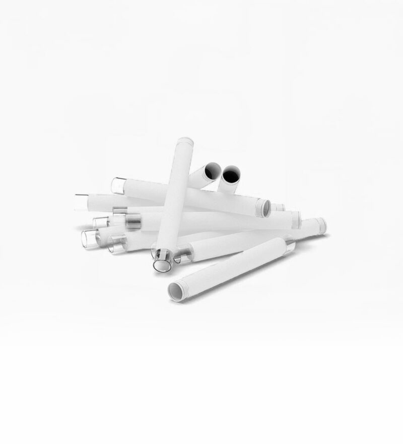 White Paper Tubes Glass Tip - 25 Per Case - Image 3